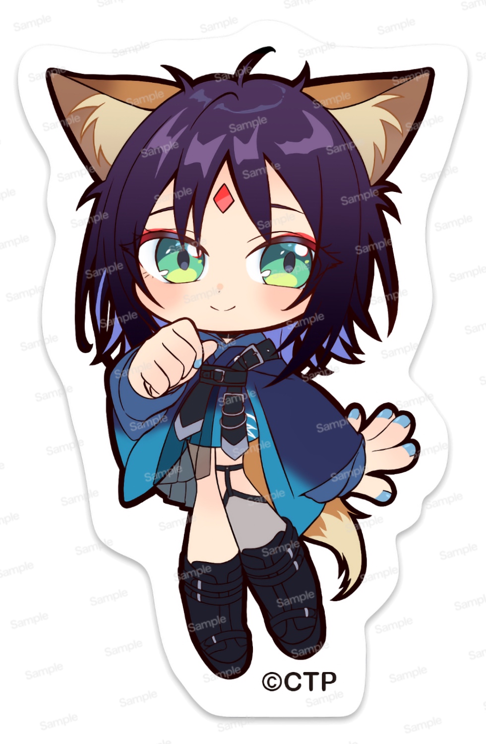 超かぐや姫！ 耐光・耐水ステッカー　酒寄彩葉/VR