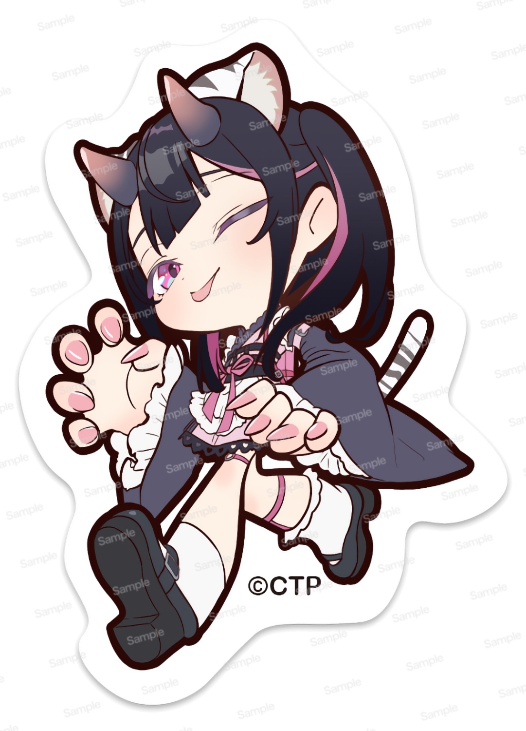 超かぐや姫！ 耐光・耐水ステッカー　駒沢乃依