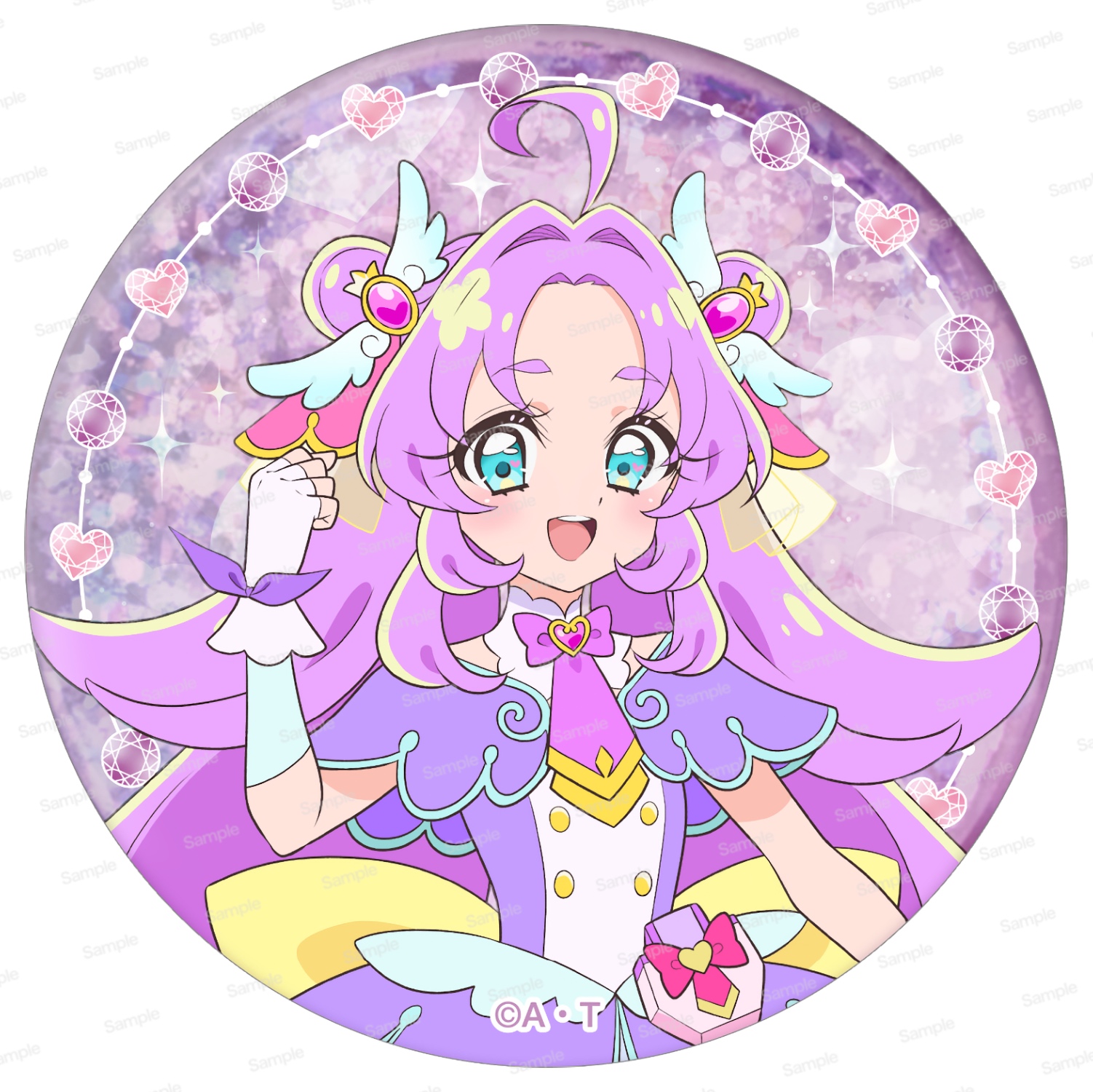 名探偵プリキュア！ ホログラム缶バッジ第1弾 キュアアンサー