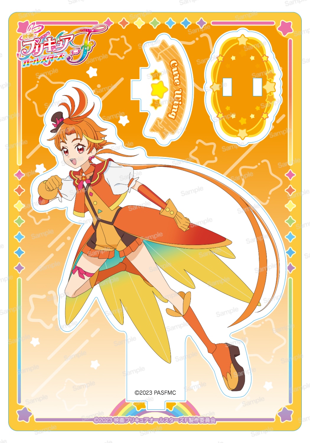 映画プリキュアオールスターズF アクリルスタンド　キュアウィング