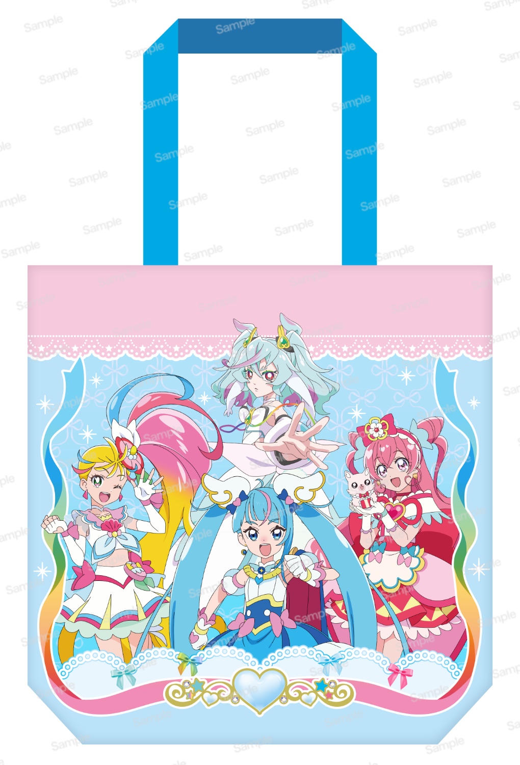映画プリキュアオールスターズF トートバッグ　スカイチーム