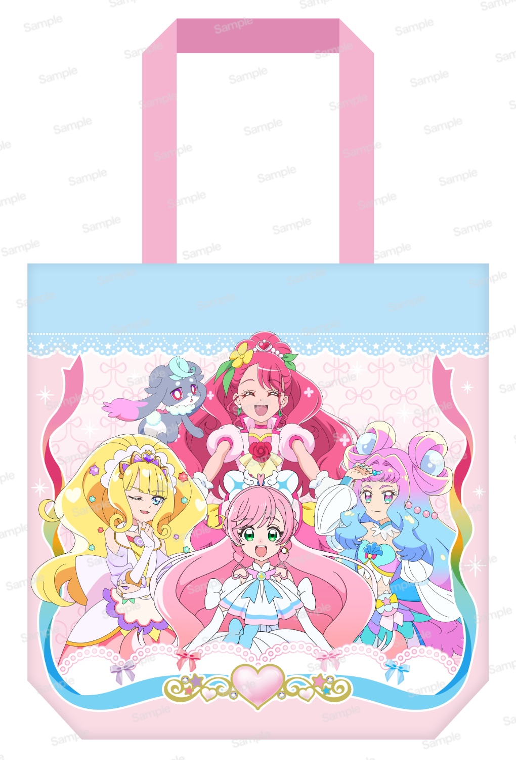 映画プリキュアオールスターズF トートバッグ　プリズムチーム