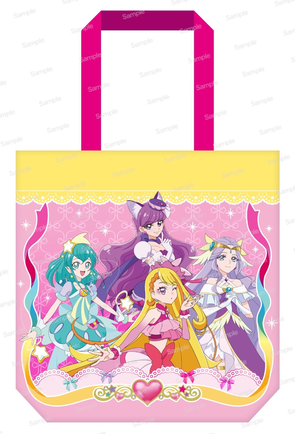 映画プリキュアオールスターズF トートバッグ　バタフライチーム