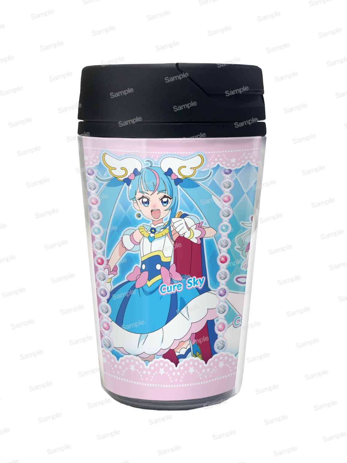 映画プリキュアオールスターズF 350mlタンブラー　スカイチーム