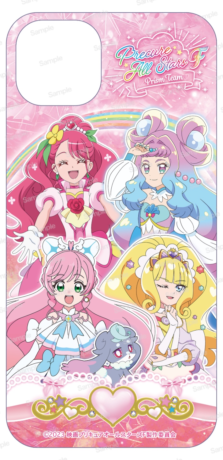 映画プリキュアオールスターズF iPhone14用 iPhoneケース　プリズムチーム