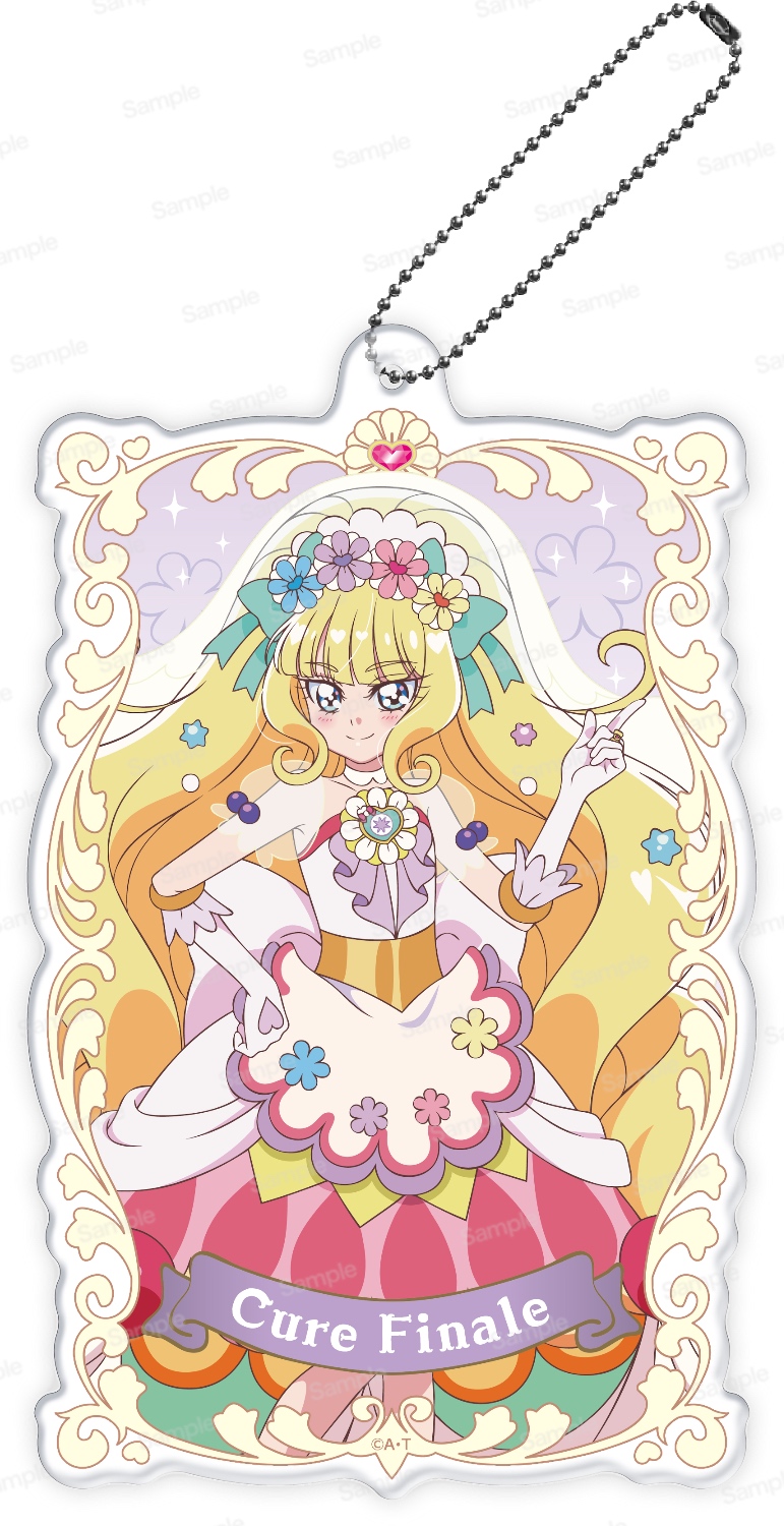 デリシャスパーティ♡プリキュア やわらかクリアキーホルダー　キュアフィナーレ