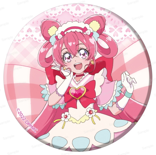 映画 デリシャスパーティプリキュア 夢みるお子さまランチ！ ドでか缶バッジ（8個入）