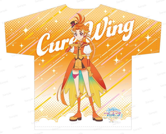 ひろがるスカイ！プリキュア フルグラフィックTシャツ キュアウィング