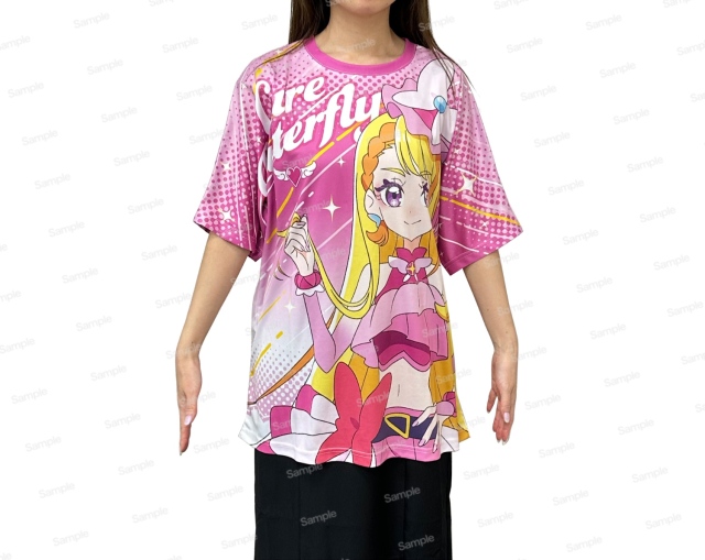 ひろがるスカイ！プリキュア フルグラフィックTシャツ キュアバタフライ