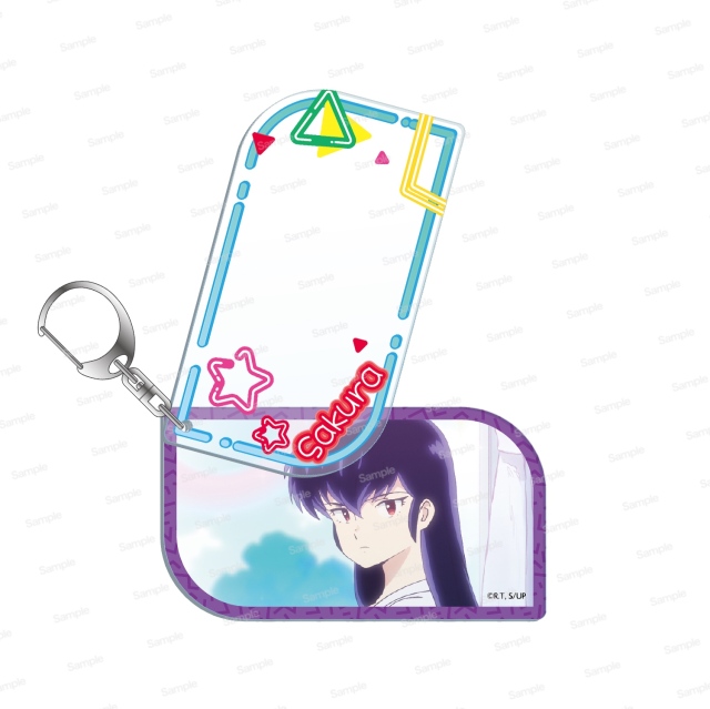 うる星やつら アクリルスライドキーホルダー　サクラ