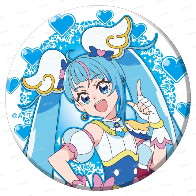 ひろがるスカイ！プリキュア ホログラム缶バッジ(６個入り)キュアスカイ
