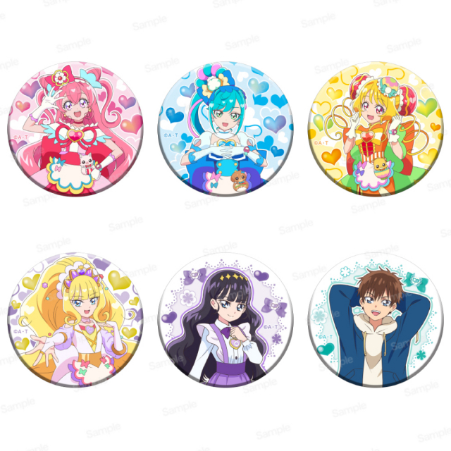 デリシャスパーティ♡プリキュア ホログラム缶バッジ キュアプレシャス ブルジュラ デリシャスパーティ♡プリキュア ホログラム缶バッジ キュアプレシャス