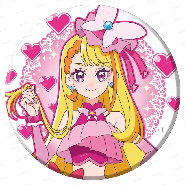 ひろがるスカイ！プリキュア ホログラム缶バッジ　第２弾(6個入り)　キュアバタフライ