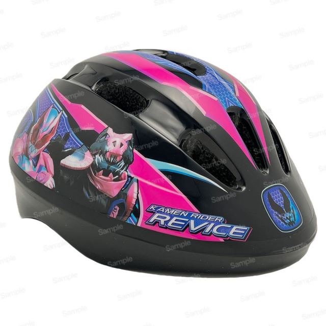 ブルジュラ 仮面ライダーリバイス キッズヘルメット 子供用 自転車ヘルメット2〜6歳向