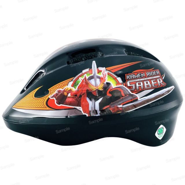 ブルジュラ 仮面ライダーセイバー キッズヘルメット 子供用 自転車ヘルメット2〜6歳向