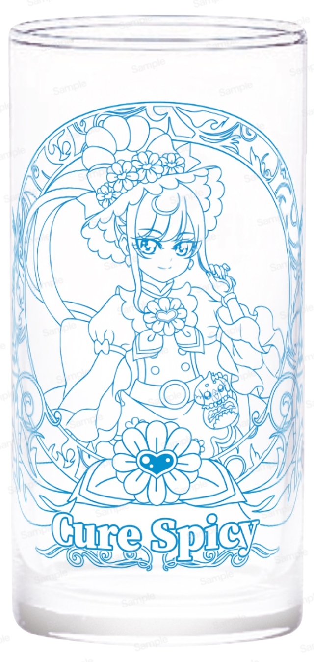 デリシャスパーティ♡プリキュア グラス　キュアスパイシー