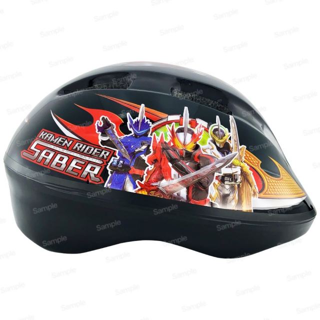 ブルジュラ 仮面ライダーセイバー キッズヘルメット 子供用 自転車ヘルメット2〜6歳向