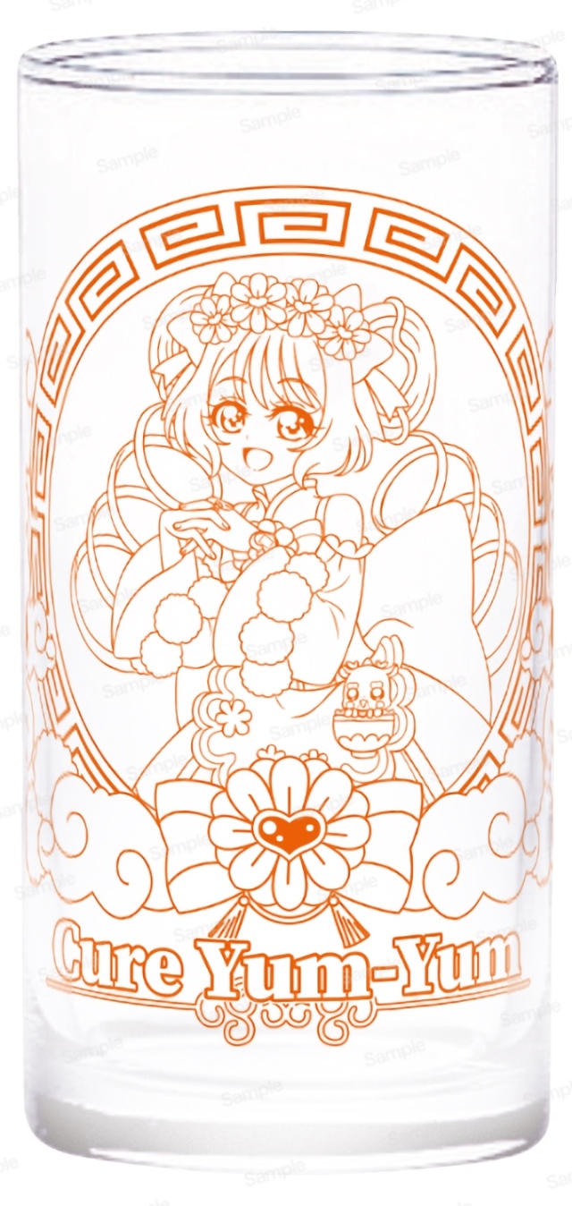 デリシャスパーティ♡プリキュア グラス　キュアヤムヤム