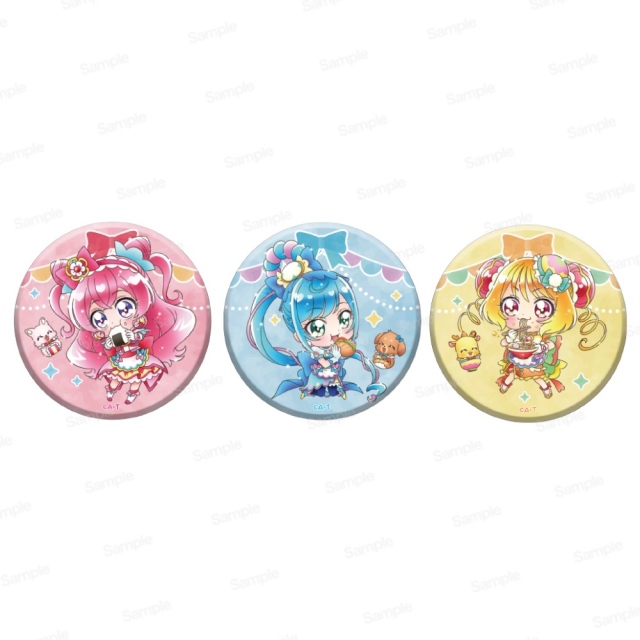デリシャスパーティ プリキュア　缶バッジセット