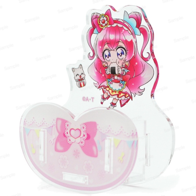デリシャスパーティ プリキュア　ゆらゆらアクリル小物入れ