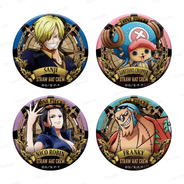 ワンピース　アルティメットクルー 第３弾　ドでか缶バッジ