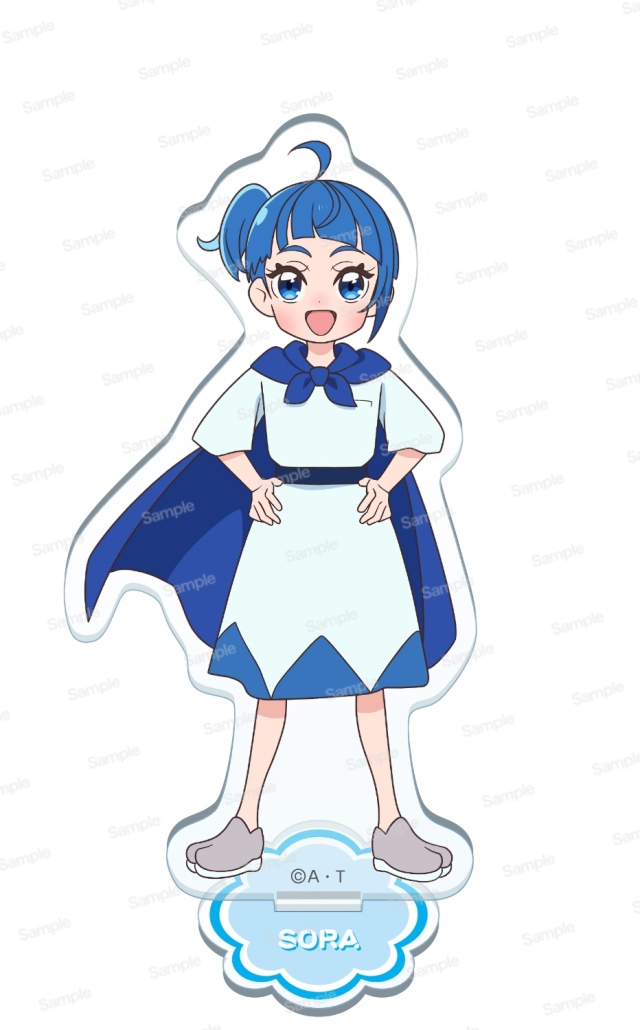 ひろがるスカイ！プリキュア　ミニアクリルスタンド6弾?Dソラ・ハレワタール組み立て