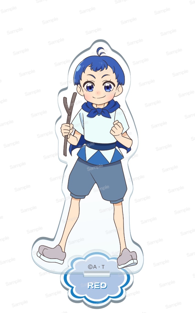 ひろがるスカイ！プリキュア　ミニアクリルスタンド6弾?Eレッド・ハレワタール組み立て