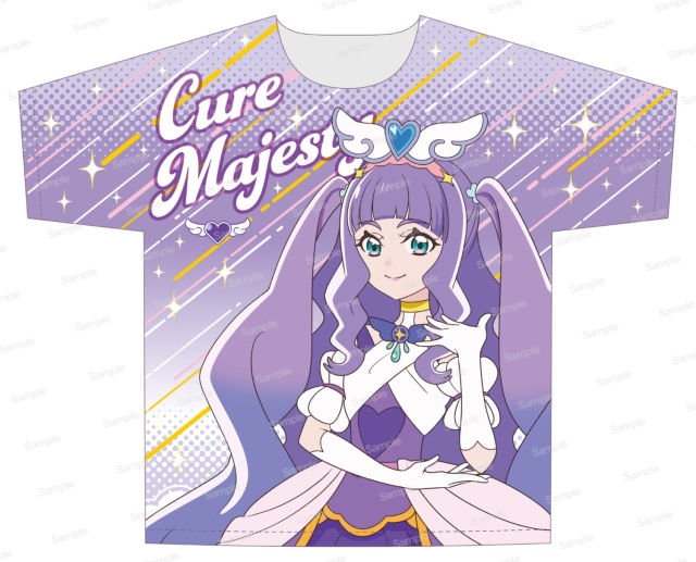 新品 全プリキュア 赤く フルカラープリントTシャツ フルグラフィックT  