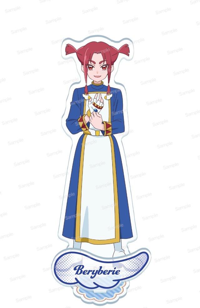 ひろがるスカイ！プリキュア　アクリルスタンド　ベリィベリー　組み立て