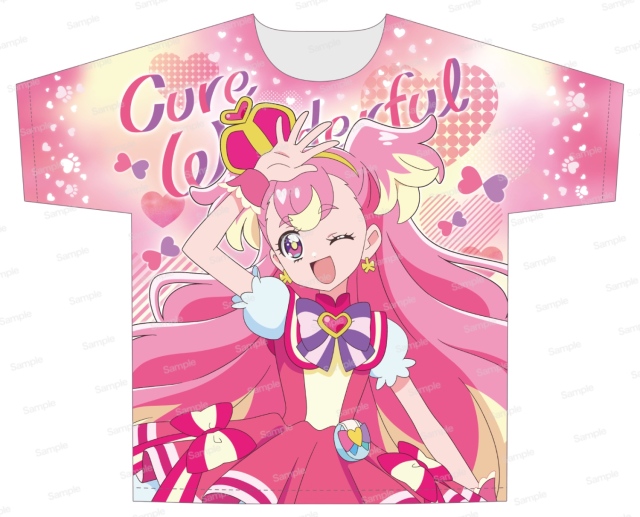 わんだふるぷりきゅあ！フルグラフィック Tシャツ Vol.1 キュアワンダフル/犬飼こむぎ（ひとVer.）表