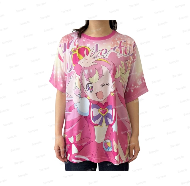 2点　わんだふるぷりきゅあ　グラフィック　Tシャツ　キュアワンダフル　犬飼こむぎ わんだふるぷりきゅあ！フルグラフィック Tシャツ Vol.1 キュア