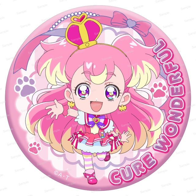 わんだふるぷりきゅあ！ プリポップ♪ドでか缶バッジ Vol.1　キュアワンダフル