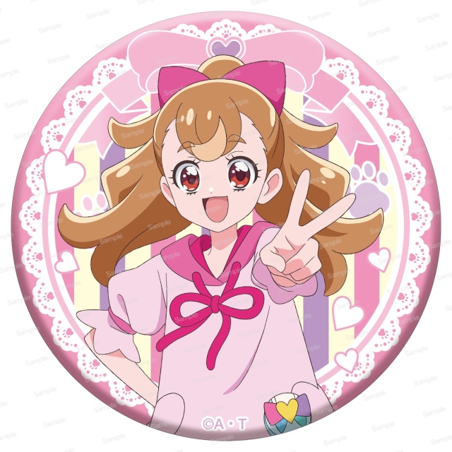 わんだふるぷりきゅあ！　ホログラム缶バッジ Vol.1　犬飼こむぎ（ひとVer.）