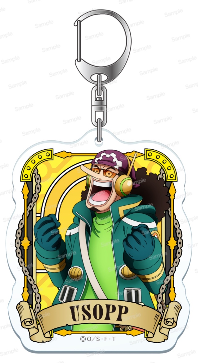 ワンピース　アルティメットクルー　第8弾　アクリルキーホルダー　ウソップ