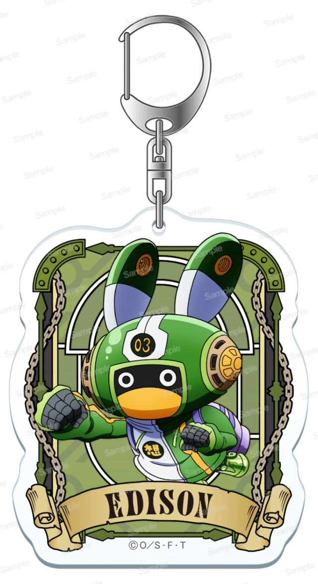 ワンピース　アルティメットクルー　第8弾　アクリルキーホルダー　エジソン