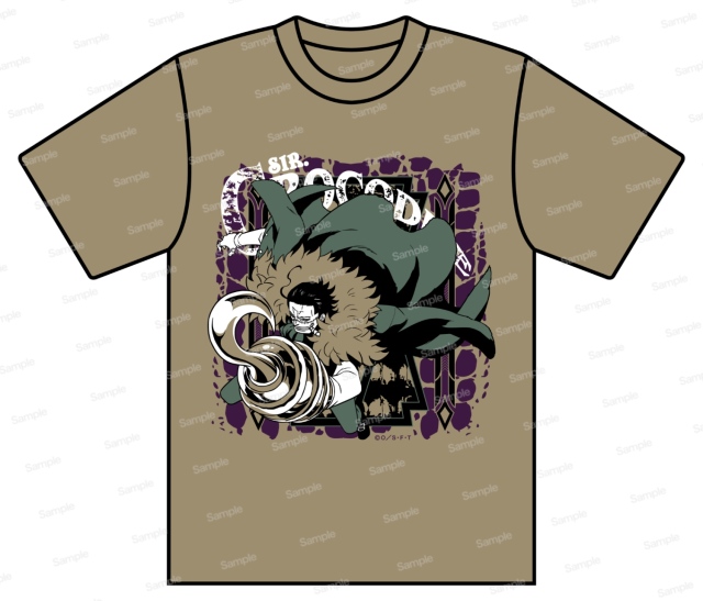 ワンピース ビッグシルエットTシャツ クロコダイル
