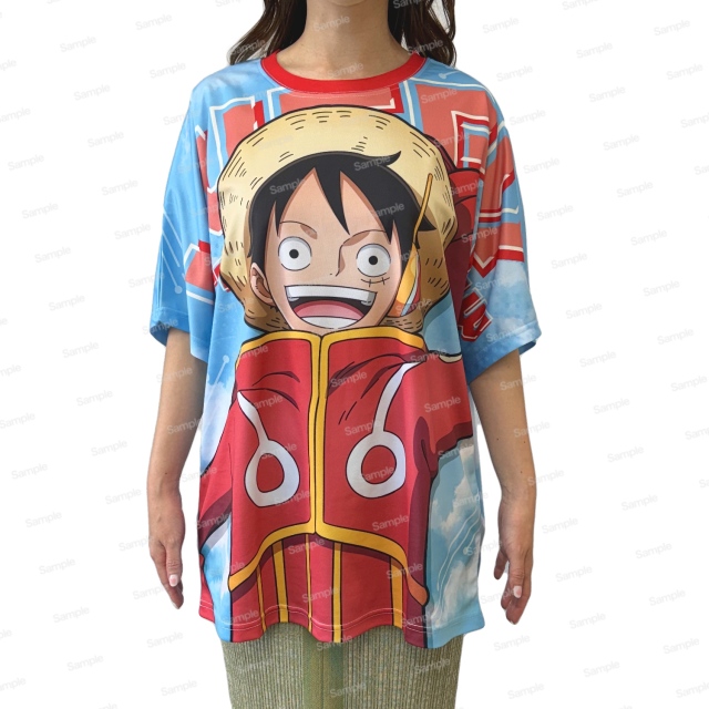 ワンピース  フルグラフィック  T シャツ  ルフィ 
