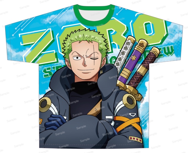 ワンピース  フルグラフィック  T シャツ  ゾロ