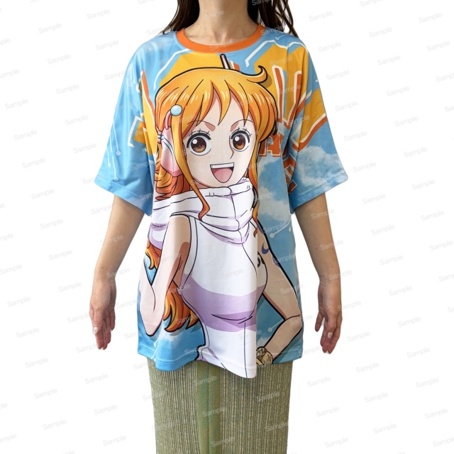 ワンピース フルグラフィック T シャツ ナミ