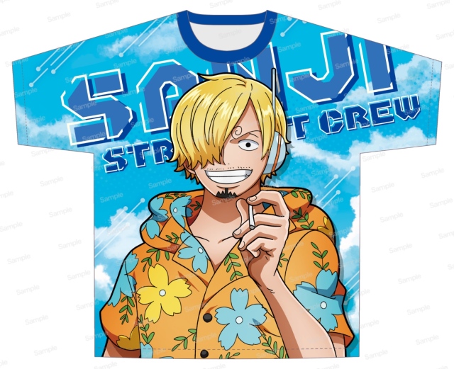 ワンピース  フルグラフィック  T シャツ  サンジ 