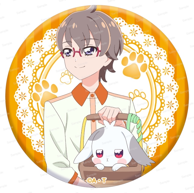 わんだふるぷりきゅあ！　ホログラム缶バッジ Vol.2　兎山大福 & 兎山悟