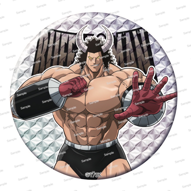 キン肉マン 完璧超人始祖編 メタリックドでか缶バッジ第1弾 バッファローマン