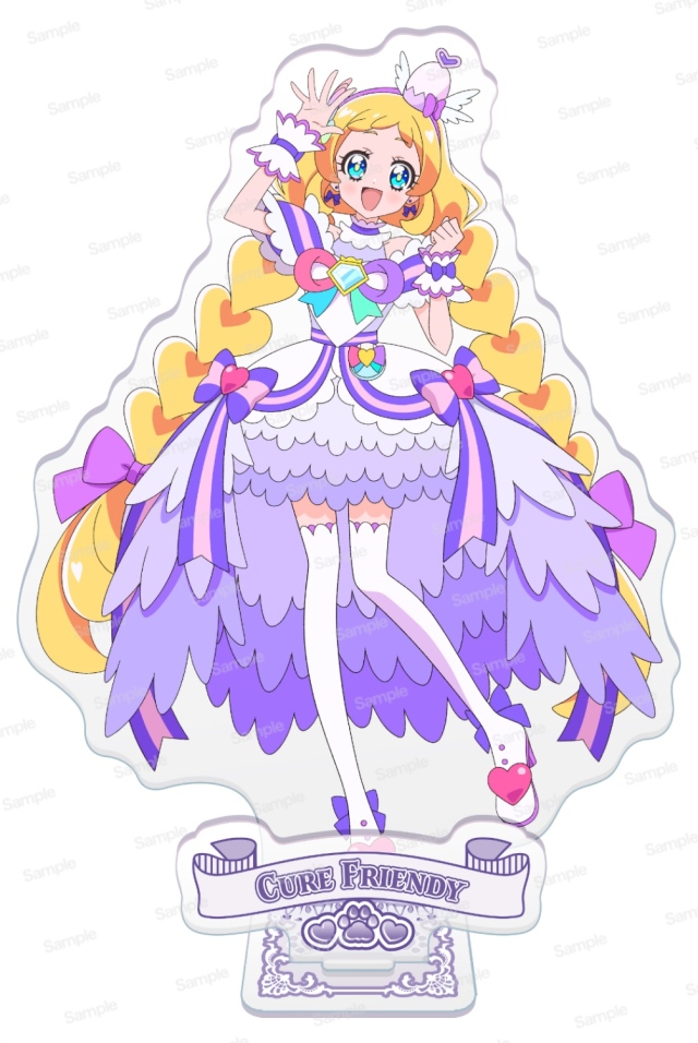わんだふるぷりきゅあ！　アクリルスタンドVol.3　キュアフレンディ ダイヤモンドリボンスタイル