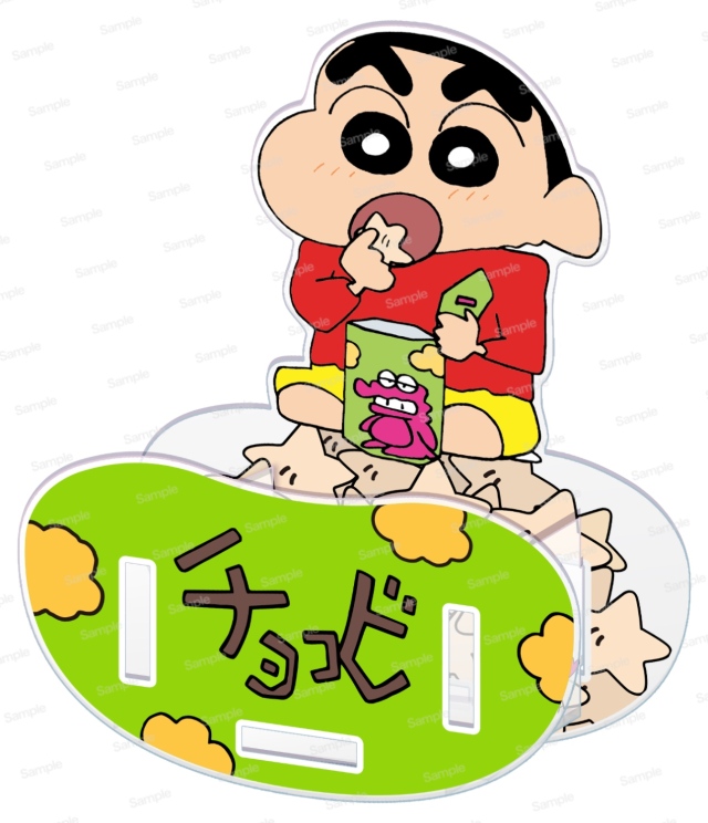 クレヨンしんちゃん ゆらゆらアクリル小物入れ チョコビVer.