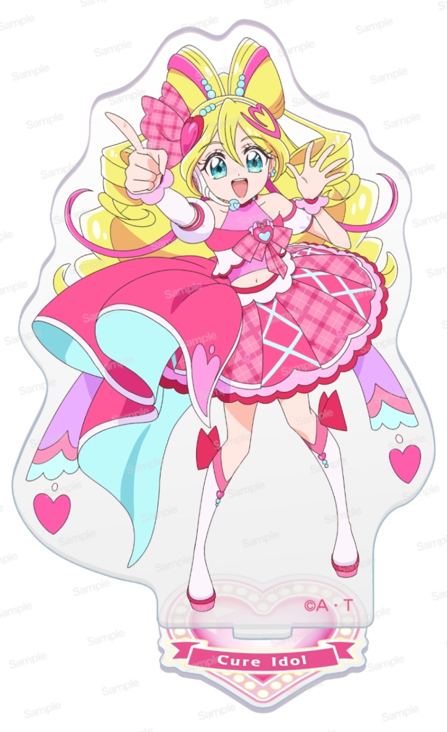 キミとアイドルプリキュア♪ ミニアクリルスタンドVol.1 キュアアイドル　板