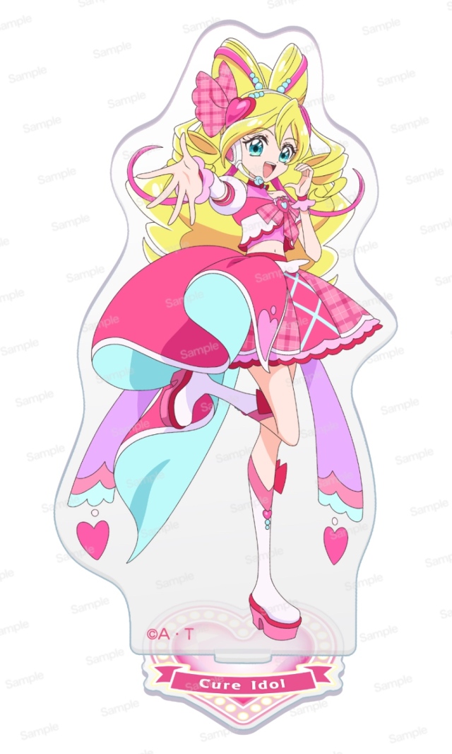 キミとアイドルプリキュア♪ ミニアクリルスタンドVol.1 キュアアイドル　板