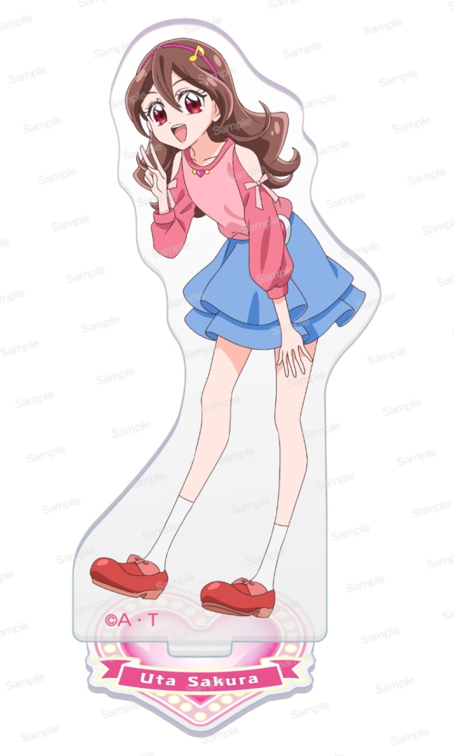 キミとアイドルプリキュア♪ ミニアクリルスタンドVol.1 咲良うた　板