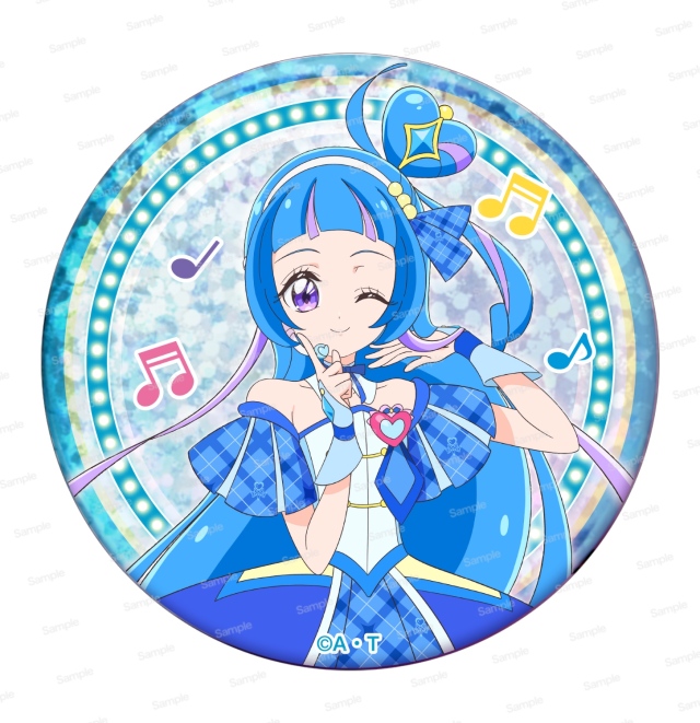 【キミとアイドルプリキュア♪】ホログラム缶バッジ第1弾　キュアウインク