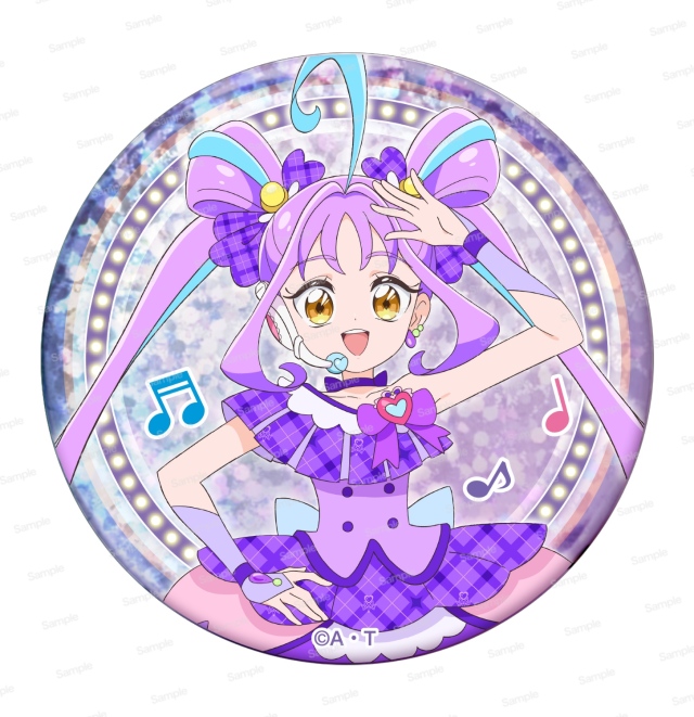 【キミとアイドルプリキュア♪】ホログラム缶バッジ第1弾　キュアキュンキュン