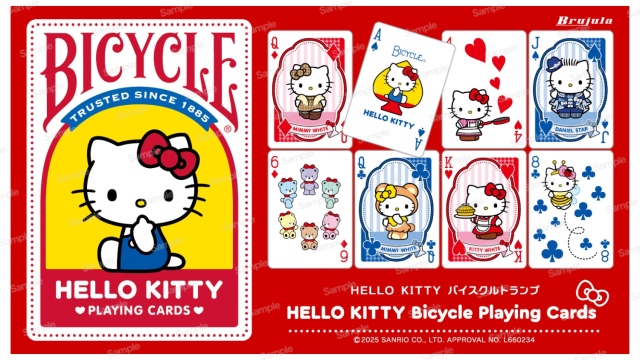 HELLO KITTY　バイスクルトランプ
